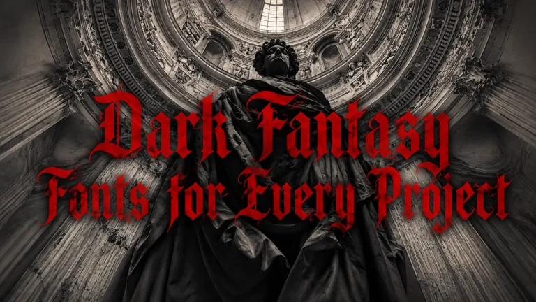 Dark Fantasy Fonts for Every Project