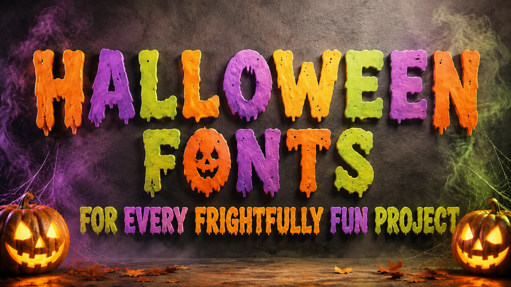 Halloween Fonts for Every Frightfully