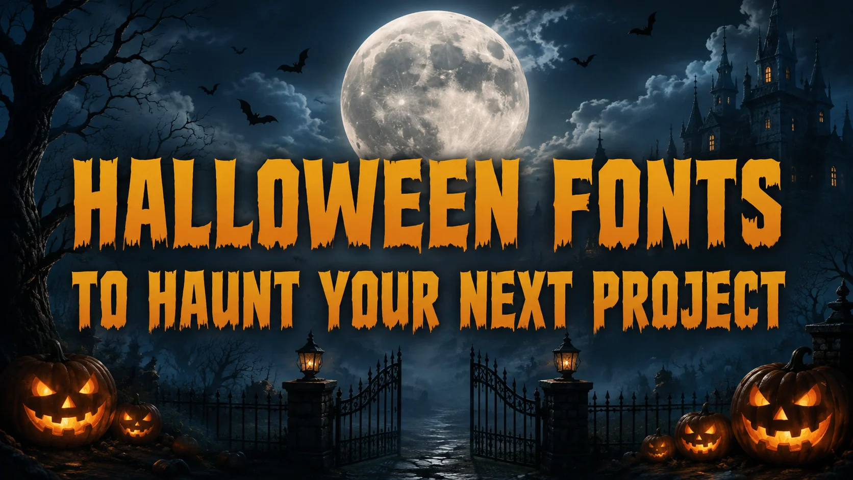 Halloween Fonts to Haunt Your Next Project