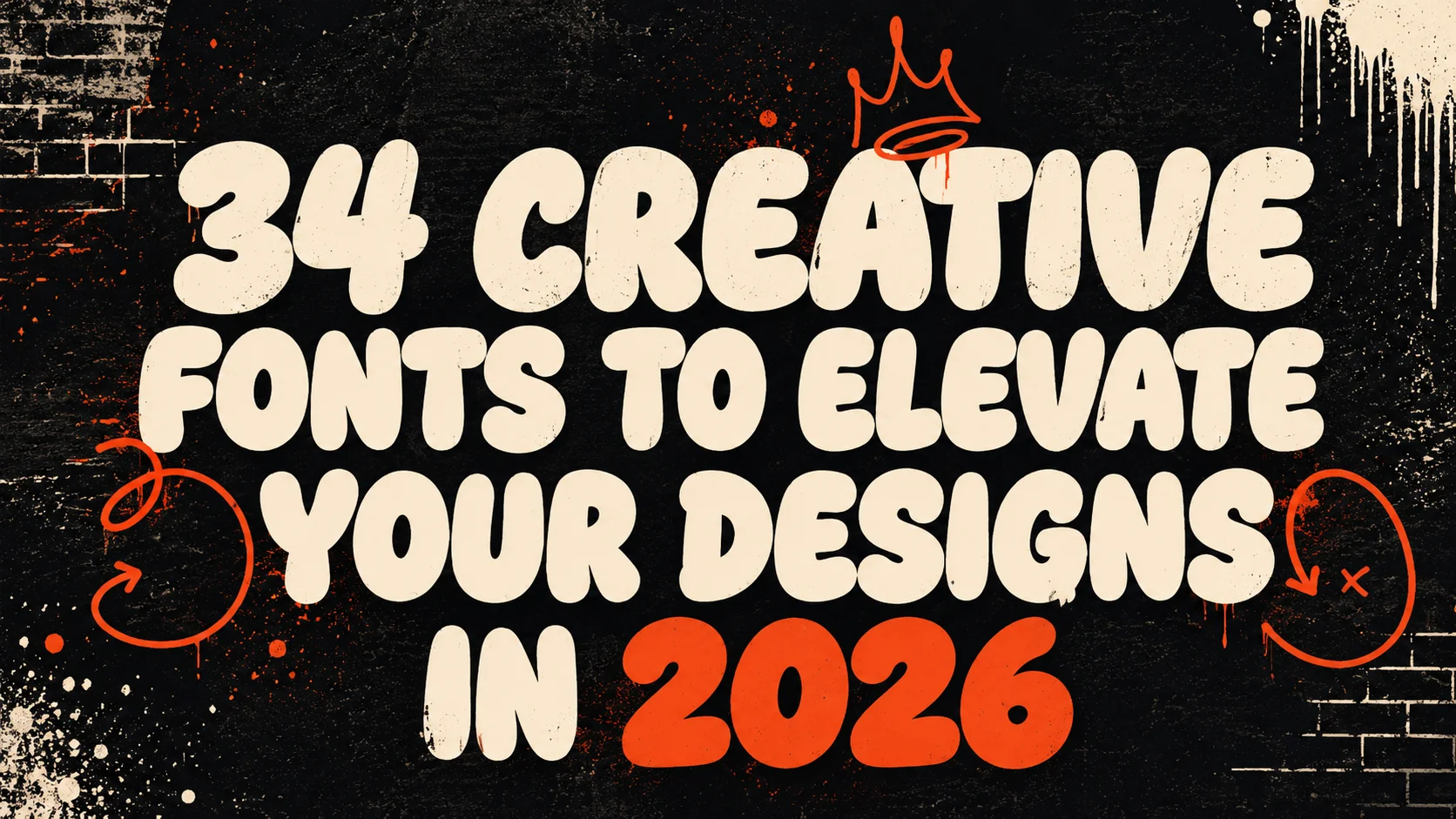 34 Creative Fonts to Elevate Your Designs in 2026