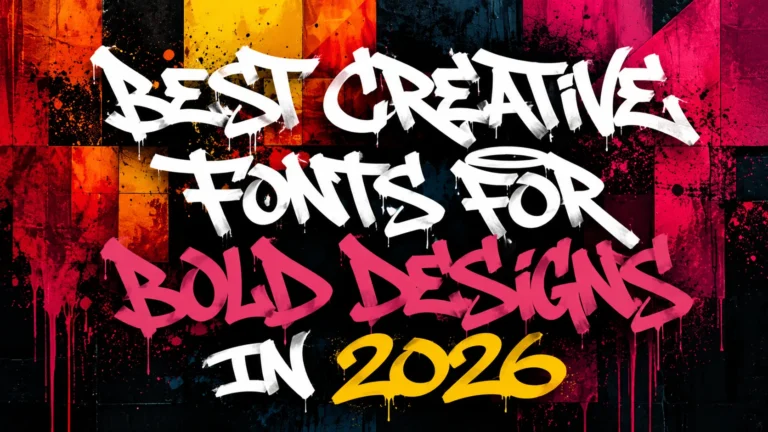 Best Creative Fonts for Bold Designs in 2026