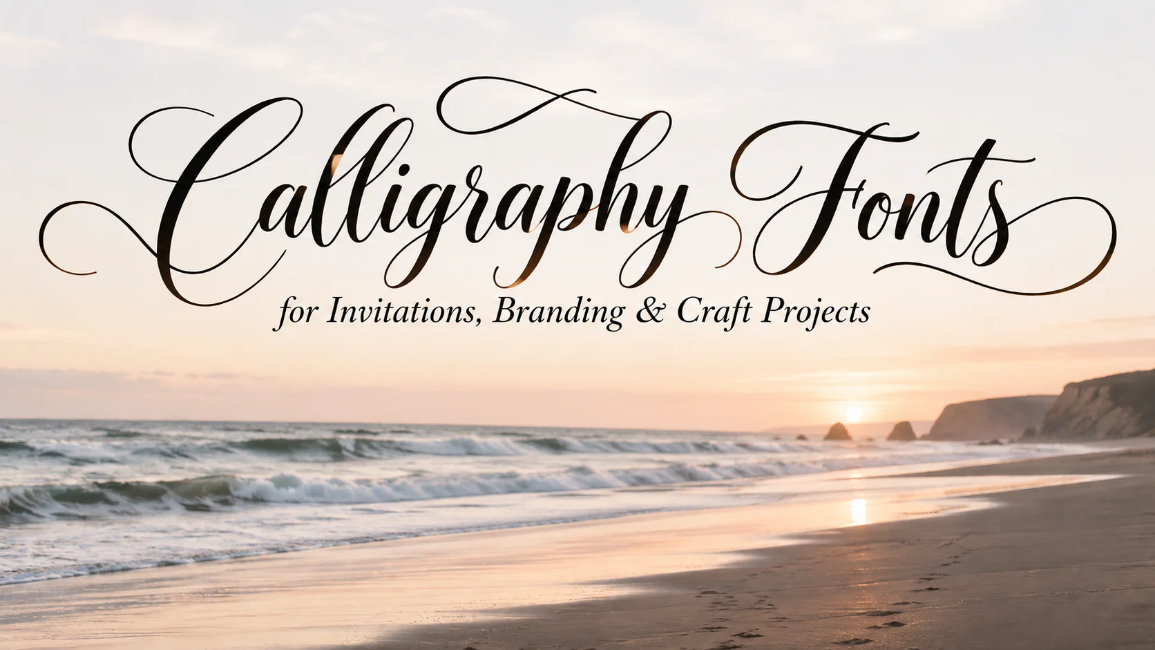 Calligraphy Fonts for Invitations