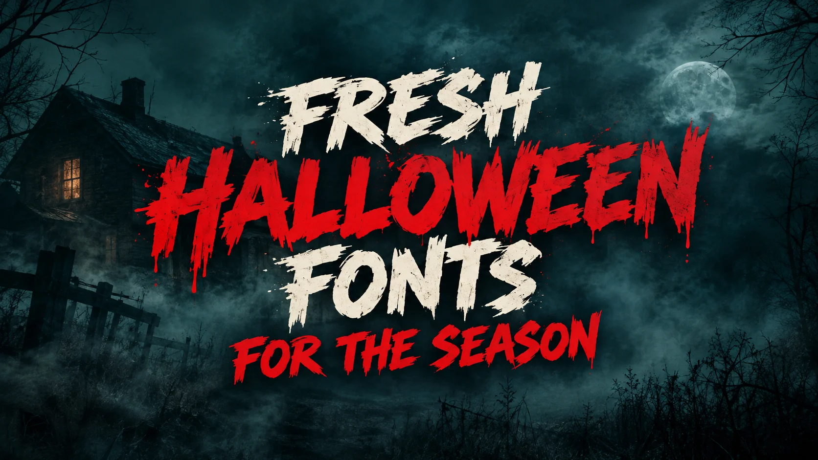 Fresh Halloween Fonts for the Season