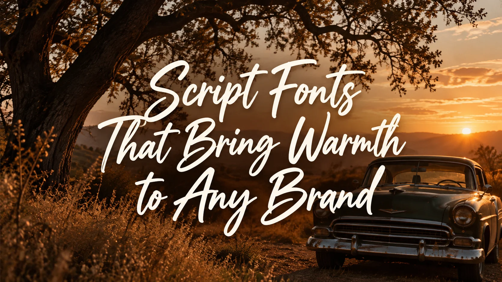 Script Fonts That Bring Warmth to Any Brand